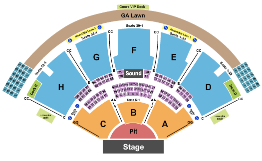 Ruoff Music Center Mumford and Sons Seating Chart
